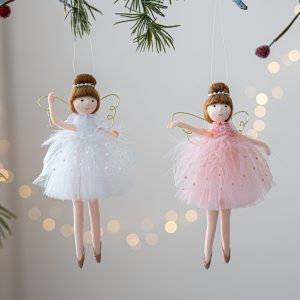 Ins Cute Ballet Girl Doll Plush Angel Doll Pendant