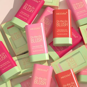 High-gloss Portable Solid Blush Cream