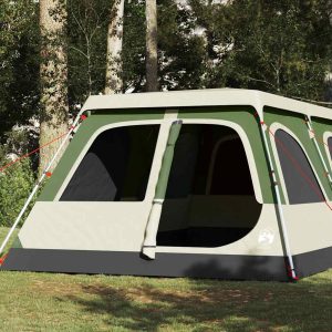 Dome Family Tent 8 Persons Green Quick Release