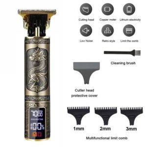 Beard Trimmer Hair Clippers Cordless Hair Cutting Barber Shaving Machine For Men Rechargeable