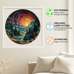 Forest Canyon Small Animal Wooden Puzzle Toy