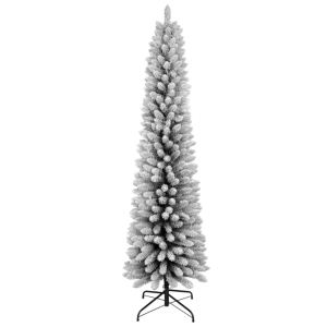 5FT PVC Flocked Pencil Tree