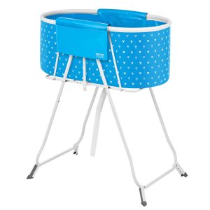 Foldable Dog Bathtub Elevated Light Blue Bathing Station For Small  Medium Pets