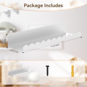 Children's Bedroom Storage Shelves Wall-mounted Organize Storage