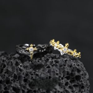 Princess Knight Couple Minority All-match High-grade Ring