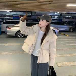 Cold Protective Clothing Student Clothes Cotton-padded Jacket