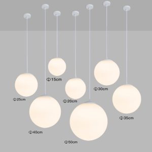 Living Room Single-head Simple Ball Chandelier