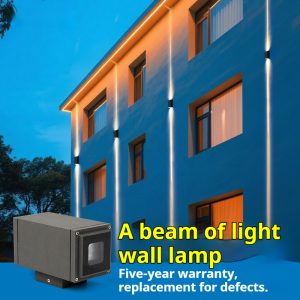 Wall Lamp Outdoor Waterproof Facade Lighting Double Head