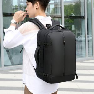 Business Commute Large Capacity Scalable Waterproof Computer Backpack