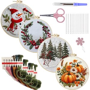 Christmas Kit Embroidery Handicraft DIY Material