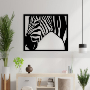 Zebra Acrylic Wall Frame