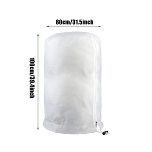 1PC Plant Covers Freeze ProtectionLarge Frost Cloths Blankets With Zipper Drawstring