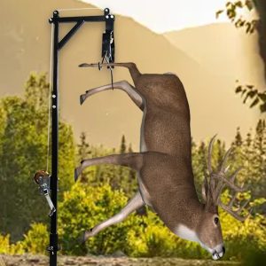 Prey Pickup Truck Lifting Rack Vehicle Winch Hanging Deer Rack