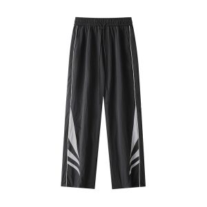 Straight Loose Plus Size Casual Sports Trousers