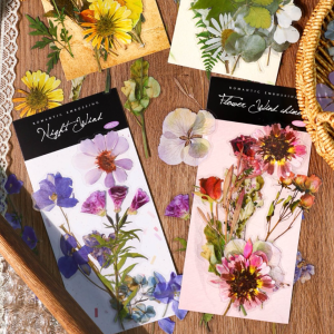 Romantic Embossed Flower Series - With Adhesive Backing