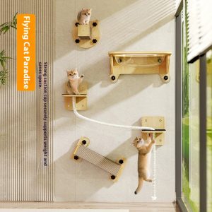 Space Capsule Suspended Cat Scratching Chamfer