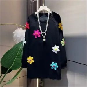 Round Neck Long-sleeved Sweater In Autumn And Winter