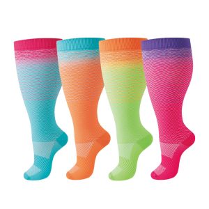 Plus-sized Sports High Elastic Plus-sized Long Tube Sports Calf Socks