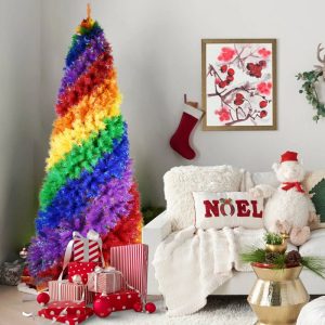 PVC Rainbow Spiral Tree