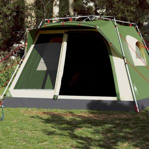 Family Tent for 7 People Green Quick Release