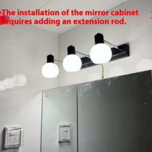 Washstand American Simple Wall Lamp Mirror Front Lamp Bathroom