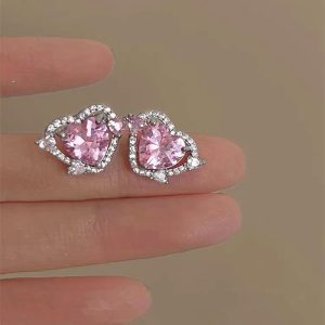Guardian Heart Trendy Stud Earrings For Women