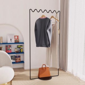 Nordic Minimalist Floor Hanger Bedroom Coat And Hat