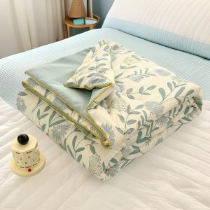 Class A Washed Cotton Double-layer Yarn Soybean Fiber Quilt Air-conditioning Quilt