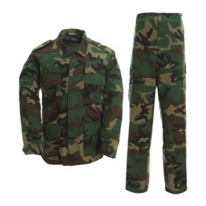 A Replica Of The American Four-color Camouflage BDU Suit Set