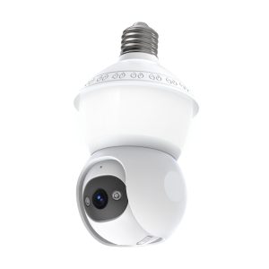 PTZ Bulb Camera E27 Full-Color Panoramic HD Wireless Light Bulb Surveillance CMOS Home WiFi Pan-Tilt Cloud