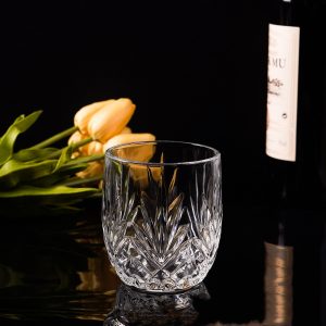 Whiskey Shot Glass Thick Bottom Crystal