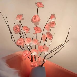 20led Rose Branch Light Bedroom Decorative Light