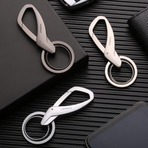 Simple Creative Car Key Waist Hanging Double Ring