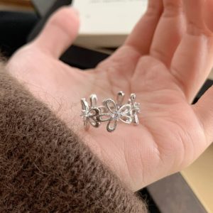 Silk Embroidered Kaleidoscope Ring For Women