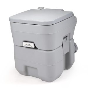5 Gallon Portable Toilet For Outdoor Camping & Travel Flush Potty