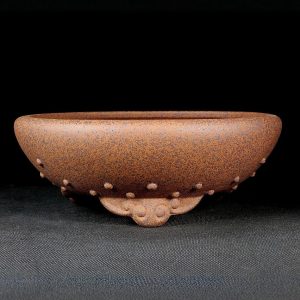 Antiquity All Handmade Zisha Kiln Flower Pot