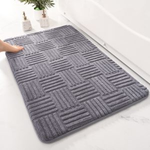 Solid Color Bathroom Bedroom Door Bathroom Non-slip Floor Mat
