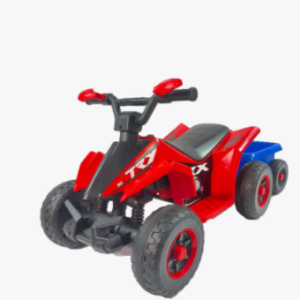 6V Battery Powered Kids Electric Vehicle, Kids Ride On ATV, 4 Wheeler Quad W Headlights, MP3, USB, Volume Control, Large Seat, Electric Ride On Toys Best Gifts For Age 3-6 Years Old