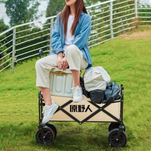 Outdoor Folding Simple Camping Hand Pulled Cart