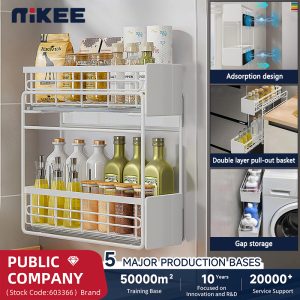 Magnetic Retractable Storage Rack