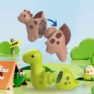 Children's Early Education Dinosaur Matching Toy Farm Animal Color Pattern