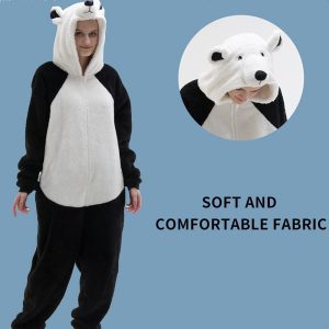 Male And Female Personality Winter Bear Pajamas