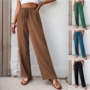 New Comfort Casual Women's Straight-leg Pants