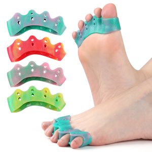 Valgus Big Foot Bone Overlapping Toe Separator Five-hole Separation Pad