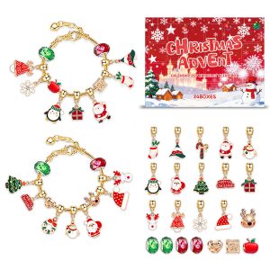 Christmas Advent Calendar DIY Bracelet Blind Box