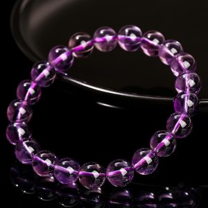 Natural Brazilian Iced Amethyst Bracelet For Girls