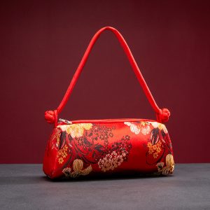 Vintage Silk Embroidery Ladies Hand Bag