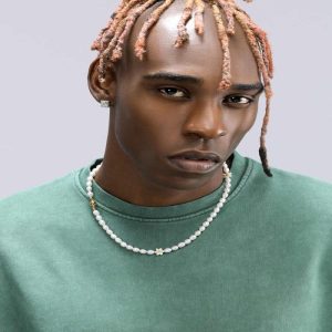 Oval Natural Pearl Necklace For Men And Women