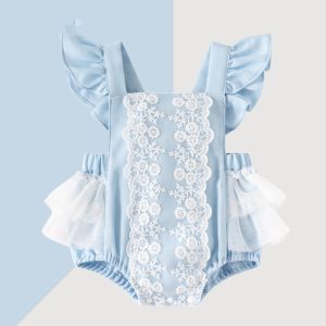 Year-Old Suspender Onesie Newborn Clothes