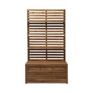 Thelma Storage Bench With Shelves